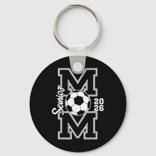 Senior Soccer Mom 2026 Graduation Women Key Ring