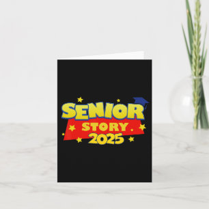Senior Story 2025 Cl Of 2025 Back To School Card