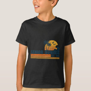 Senior Sunrise 2026 Graduation Cool Retro High Sch T-Shirt