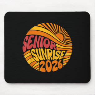 Senior Sunrise 2026 High School 12th Twelfth Grade Mouse Pad