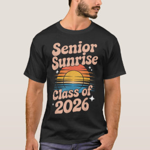  Senior Sunrise 2026 High School 12Th Twelfth  T-Shirt