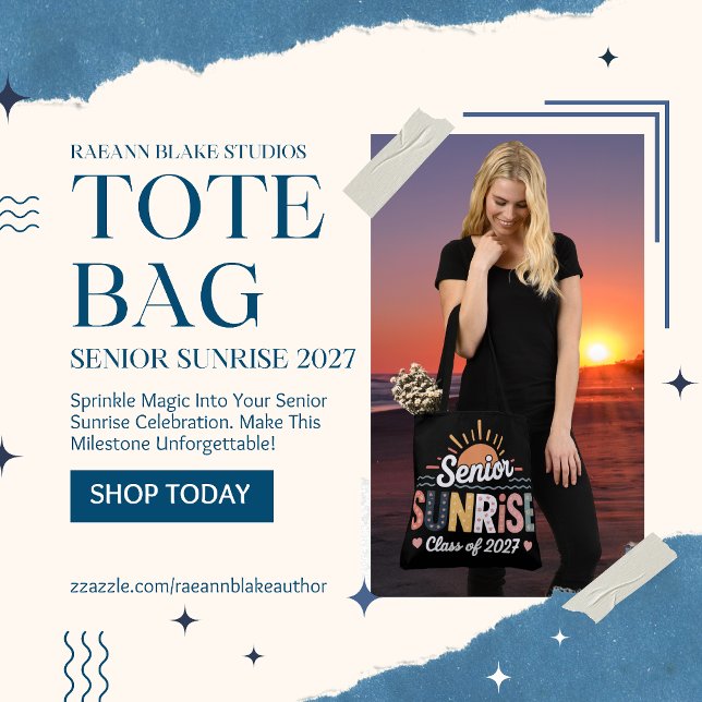Senior Sunrise 2027 Commemorative Tote Bag (Creator Uploaded)