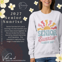 Senior Sunrise 2027 Women's Sweatshirt