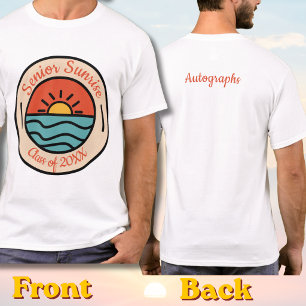 Senior Sunrise Autographs T-Shirt