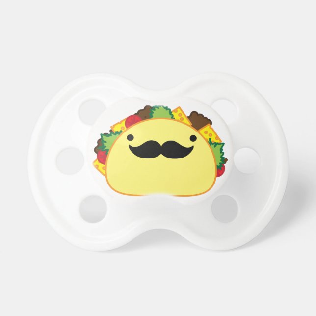 Senior taco with moustache ninny dummy (Front)
