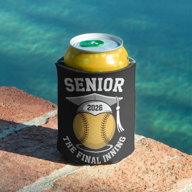 Senior The Final Inning 2026 Softball Graduation  Can Cooler (In Situ Pool)