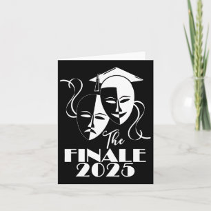 Senior Theatre Drama Cl Of 2025 Theatre Graduation Card