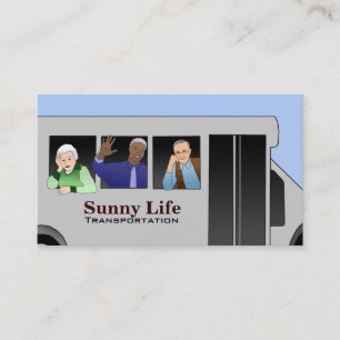 Senior Transportation Business Cards