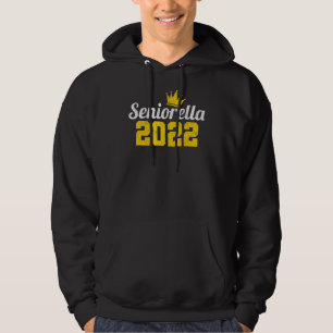 Seniorella 2022 Degree Women Senior 2022 Grad Grad Hoodie