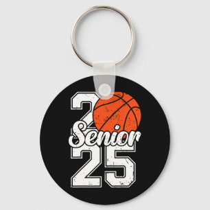 Seniors 25 Graduation Sketll Player Funny Cl Of 20 Key Ring