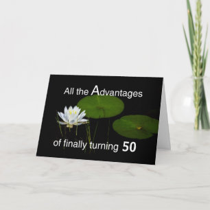 Seniors Card Advantages of turning? (any age)