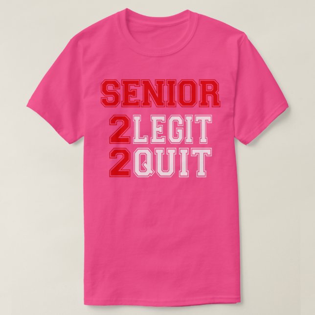 Seniors Class of 2022 24 T-Shirt (Design Front)