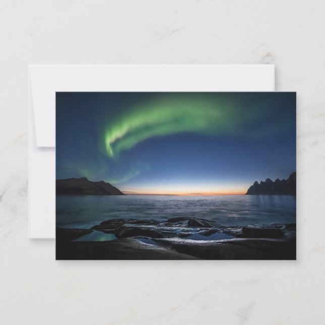 Senja Island, North Norway Card (Front)
