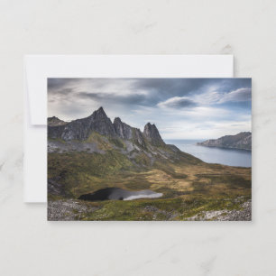 Senja Island Norway Card