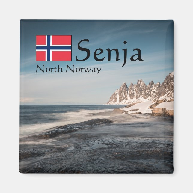 Senja Norway Magnet (Front)
