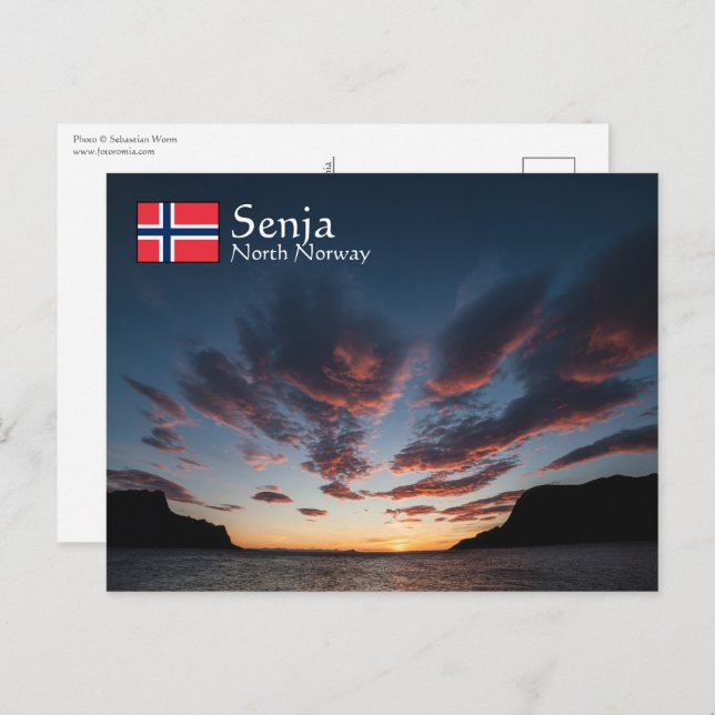 Senja Norway Postcard (Front/Back)
