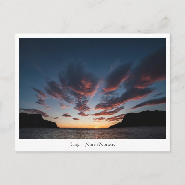 Senja Norway Postcard (Front)