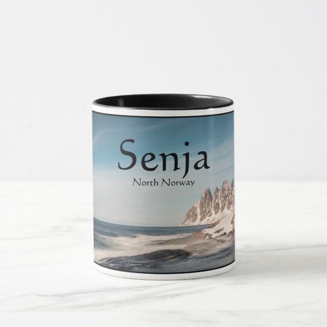 Senja Norway Souvenir Mug (Center)