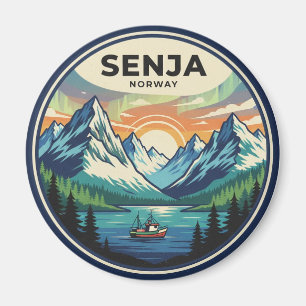 Senja Norway Travel Magnet