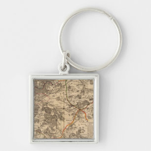 Senlis France Key Ring