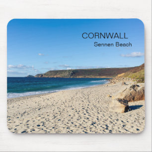 Sennen Beach Cornwall England Mouse Pad