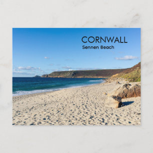 Sennen Beach Cornwall England Postcard