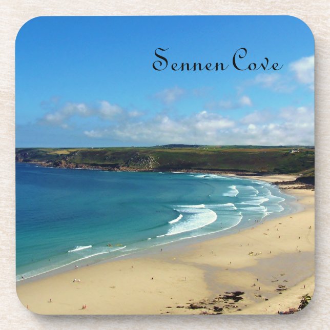Sennen Cove Cornwall England Coaster (Front)