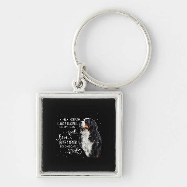 Sennenhund Berner Key Ring (Front)