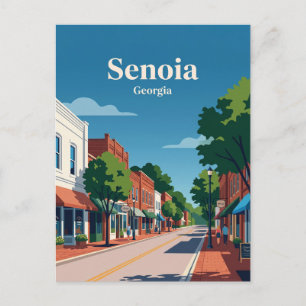 Senoia Georgia Postcard
