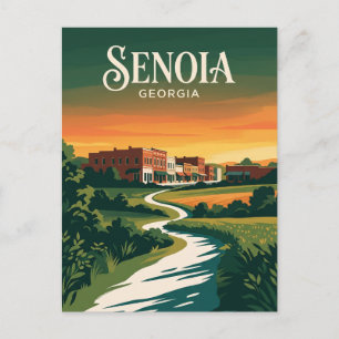 Senoia USA Postcard