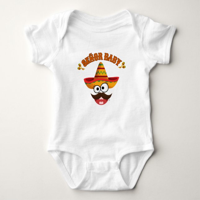 Senor Baby! Baby Bodysuit (Front)