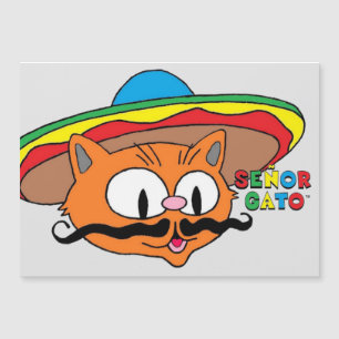 senor gato magnetic card