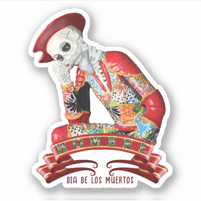 Señor Hombre Dia De Los Muertos (Front)