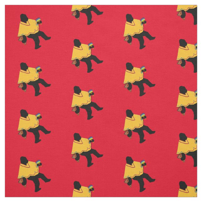 Senor Squatcho de Mayo Sasquatch Fabric (Swatch)