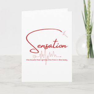 Sensation Pulse Heartline Card