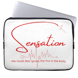 Sensation Pulse Heartline Laptop Sleeve