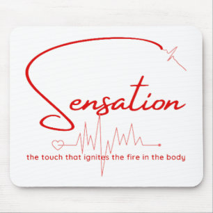 Sensation Pulse Heartline Mouse Pad