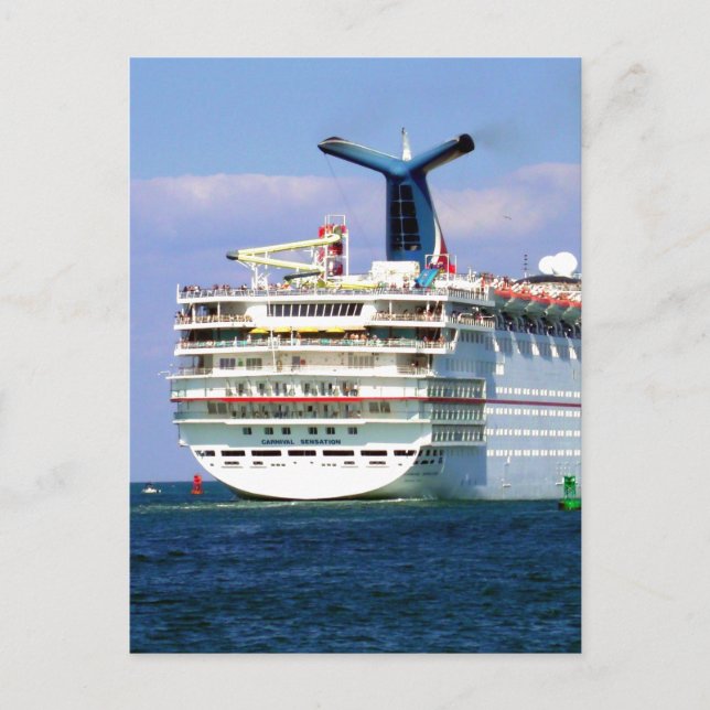 Sensation Stern Postcard (Front)