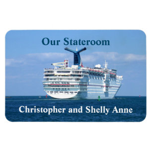 Sensation Stern Stateroom Door Marker Magnet