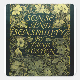 Sense and Sensibility Cover Sticker