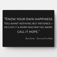 Sense And Sensibility Quote I