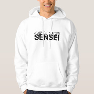 Sensei text hoodie