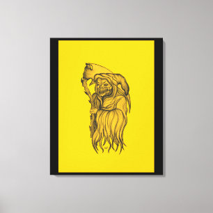 Sensenmann - The Death Canvas Print