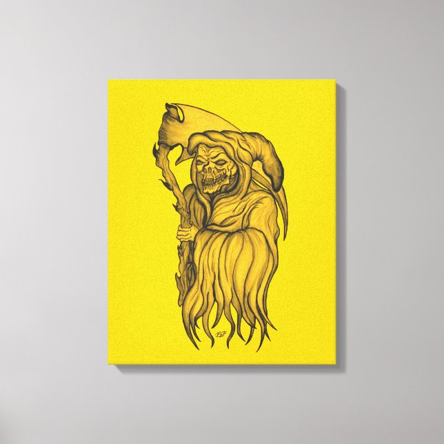 Sensenmann - The Death Canvas Print (Front)