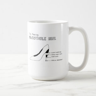 Sensible shoes with heels coffee mug