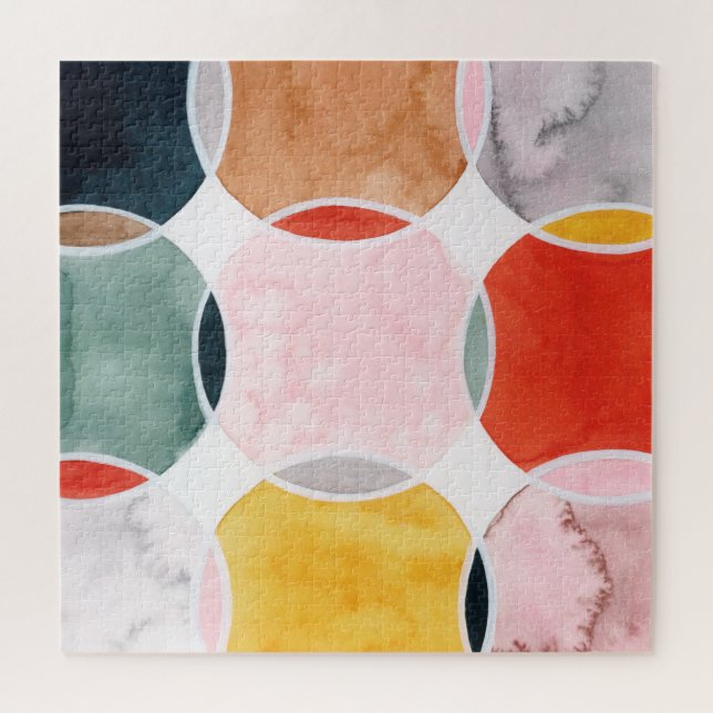 Sensical - Circle Pattern Jigsaw Puzzle (Horizontal)
