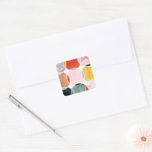 Sensical - Circle Pattern Square Sticker
