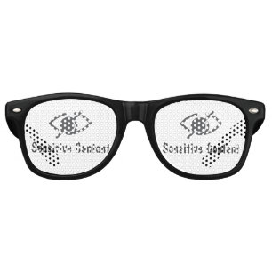Sensitive Content - Policy Violation Notice Retro Sunglasses