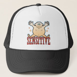 Sensitive Fat Man Trucker Hat
