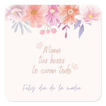 Sensitive floral calcomania day